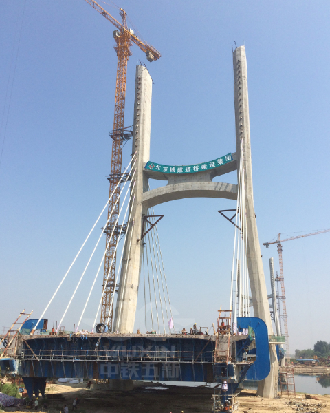 Puente de carretera de construcción urbana de Beijing Puente sobre el río Anhui Xuancheng Shuiyang